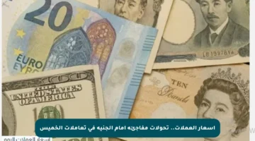 أسعار العملات.. تحولات مفاجئة أمام الجنيه في تعاملات الخميس